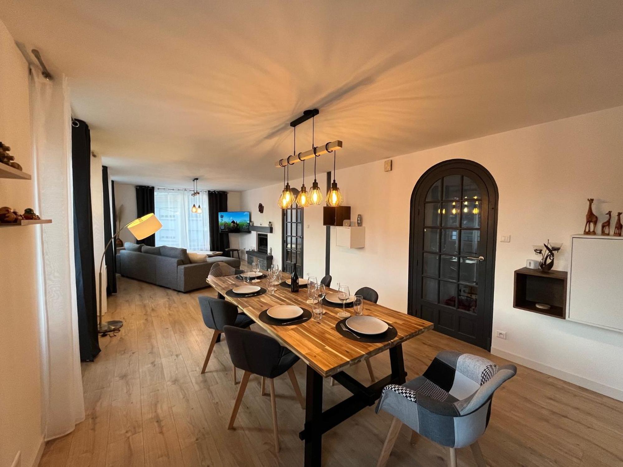 Appartement St Eloi 75M² Saint-Die-des-Vosges Bagian luar foto