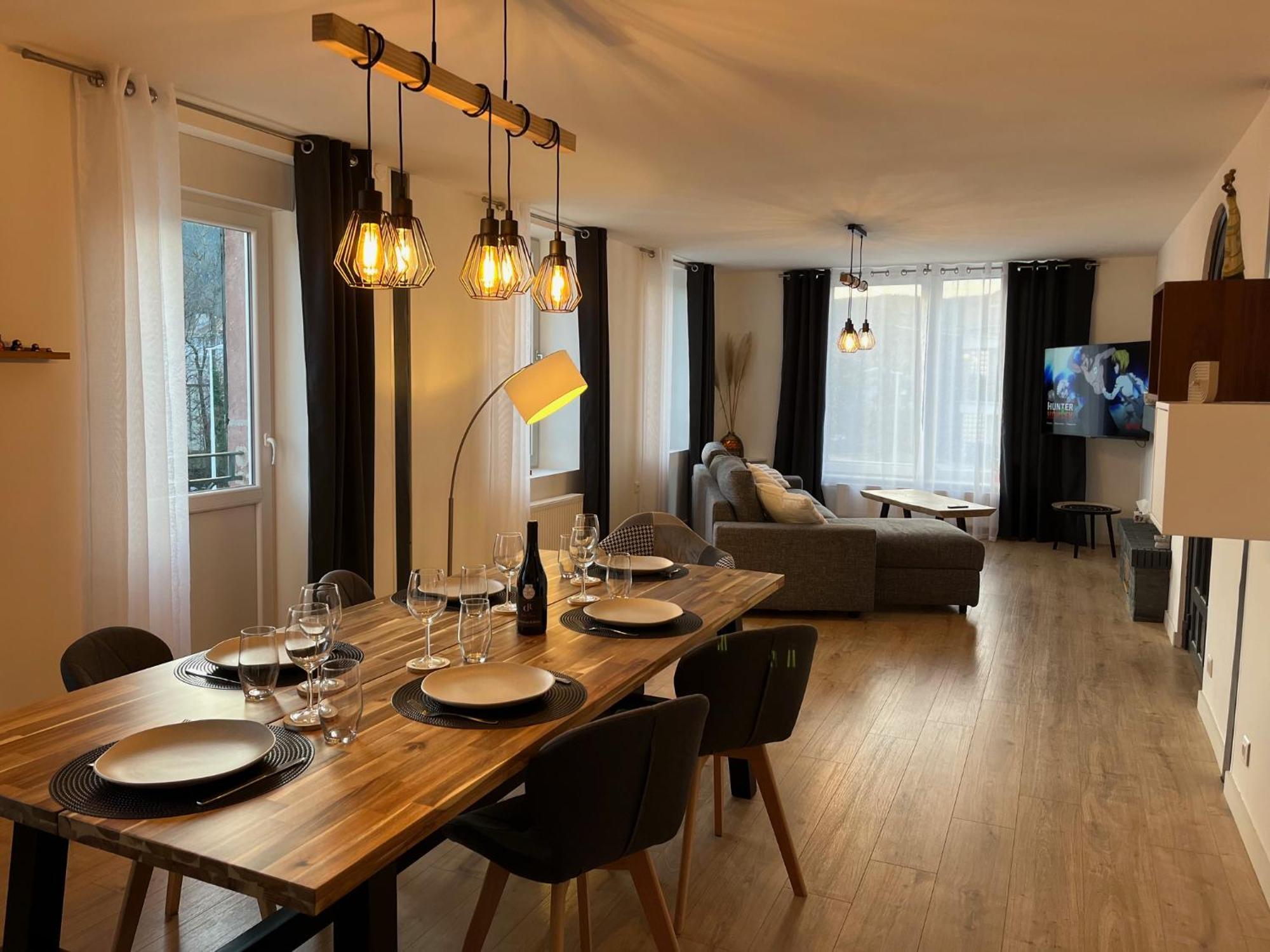 Appartement St Eloi 75M² Saint-Die-des-Vosges Bagian luar foto