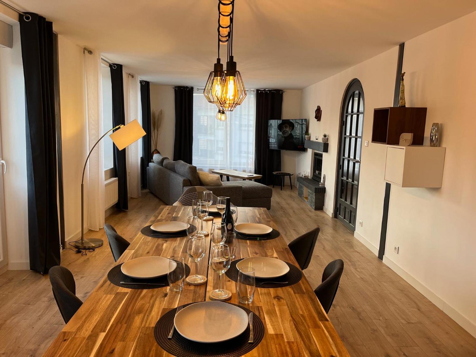 Appartement St Eloi 75M² Saint-Die-des-Vosges Bagian luar foto